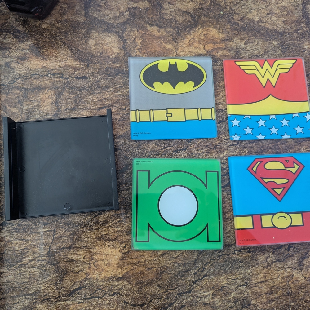 Superhero Coaster Set